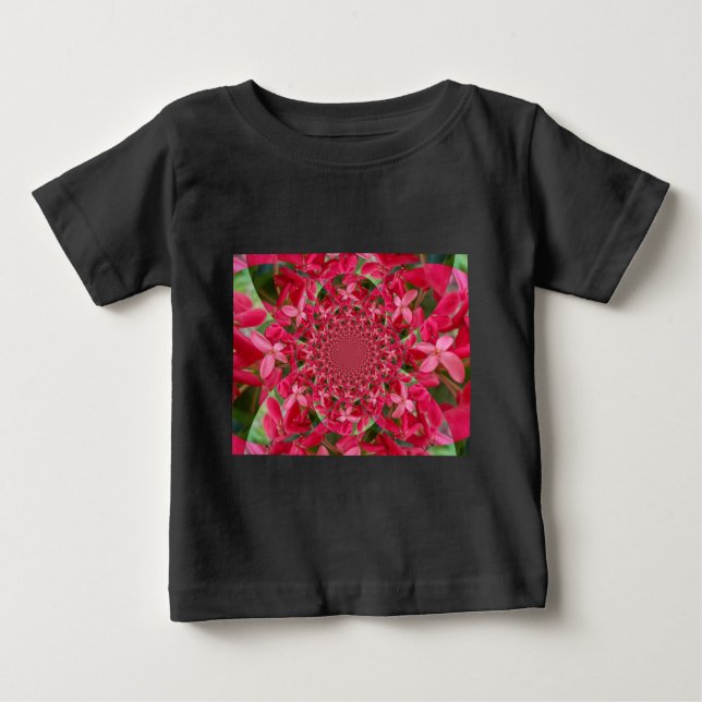 Kaleidoskop der Krimson: Blume der Blutmilch Baby T-shirt (Vorderseite)