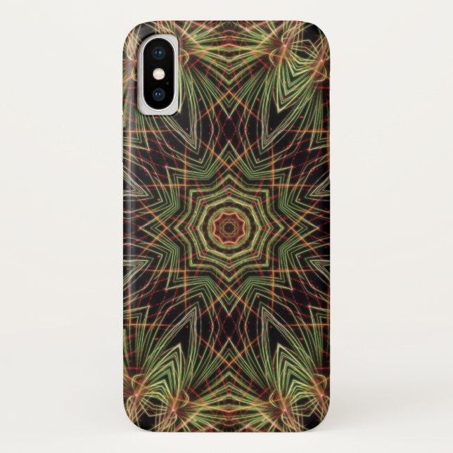 Kaleidoskop des Falls Green Iphone Case-Mate iPhone Hülle (Rückseite)