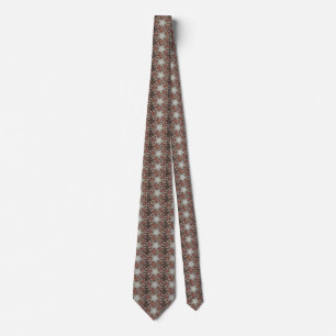 Kaleidoskop Design Star von Trunk of Palm Tree Krawatte