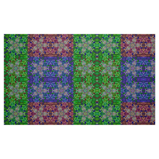 Kaleidoskop-Farben Stoffspaß! Stoff (Fat Quarter (45,7 x 55,9 cm))