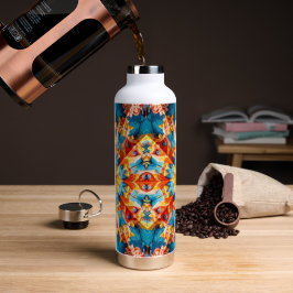 Kaleidoskop-Farbgestaltung Trinkflasche
