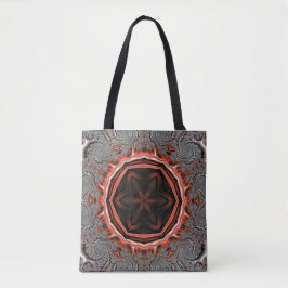 Kaleidoskop Flammen Schultertasche