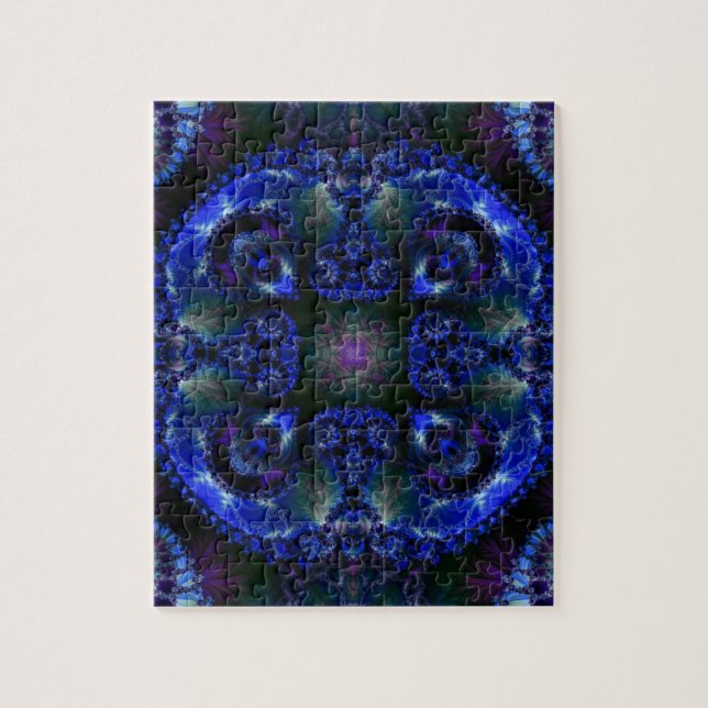 Kaleidoskop-Fraktal 532 Puzzle (Vertikal)