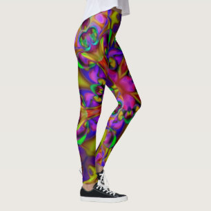 Kaleidoskop-Fraktal - Apophysis II + Ihre Ideen Leggings