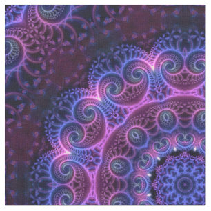 Kaleidoskop Fraktal - Herz Mandala + Ihre Ideen Stoff