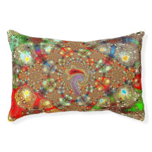 "Kaleidoskop-Fury" (Klein) Hundebett