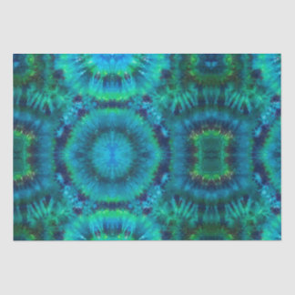 Kaleidoskop-Gefärbte Krawatte - Gewebe und Kunstha Seidenpapier
