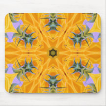 Kaleidoskop Gelbe Sonnenblumenblätter