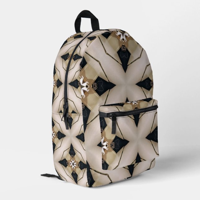 Kaleidoskop Geo Rucksack (Rückseitige Ecke links)