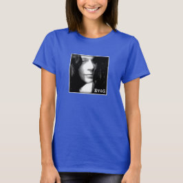 Kaleidoskop Girl: Dunkle Crew T-Shirt