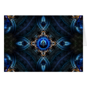 Kaleidoskop Golden Blue