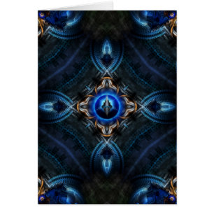 Kaleidoskop Golden Blue