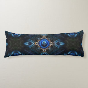 Kaleidoskop Golden Blue x75 Body Pillow Seitenschläferkissen