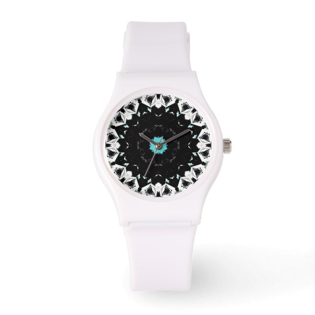 Kaleidoskop Gothic Armbanduhr (Vorderseite)