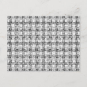 Kaleidoskop Grau Postkarte
