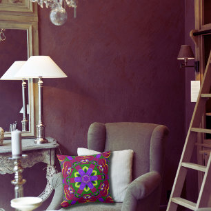 Kaleidoskop-Hearts painting kaleidoskop Kissen