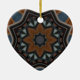 Kaleidoskop Keramik Ornament