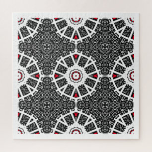 Kaleidoskop Kunst dreizehn von Band sechzehn Puzzle