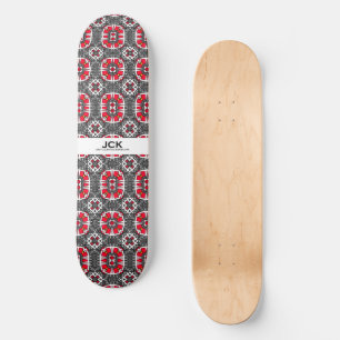 Kaleidoskop Kunst fünf von Band sechzehn Skateboard