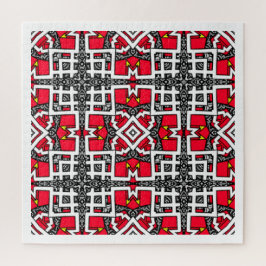 Kaleidoskop-Kunst sechzehn Puzzle