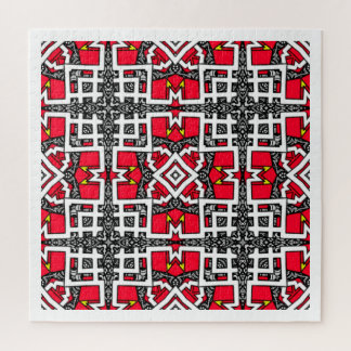 Kaleidoskop-Kunst sechzehn Puzzle