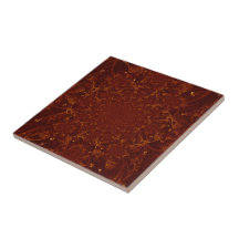 Kaleidoskop-kupferner Rost-Brown-Muster-Entwurf