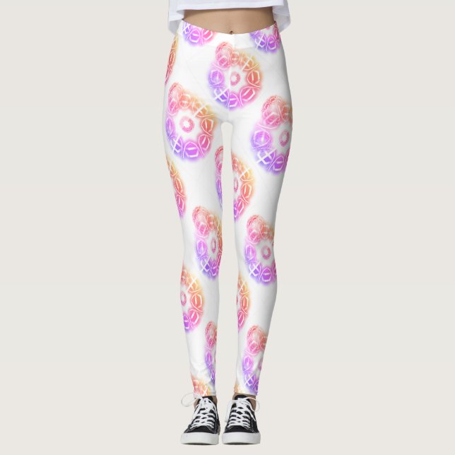 Kaleidoskop Leggings (Vorderseite)