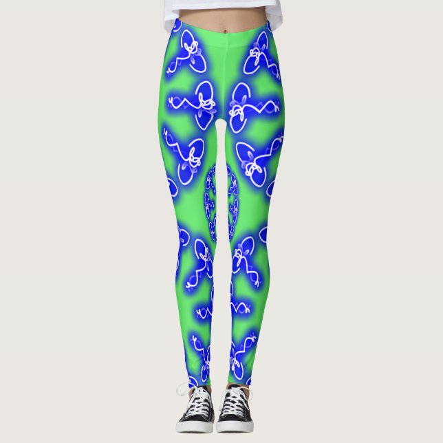 Kaleidoskop Leggings (Vorderseite)