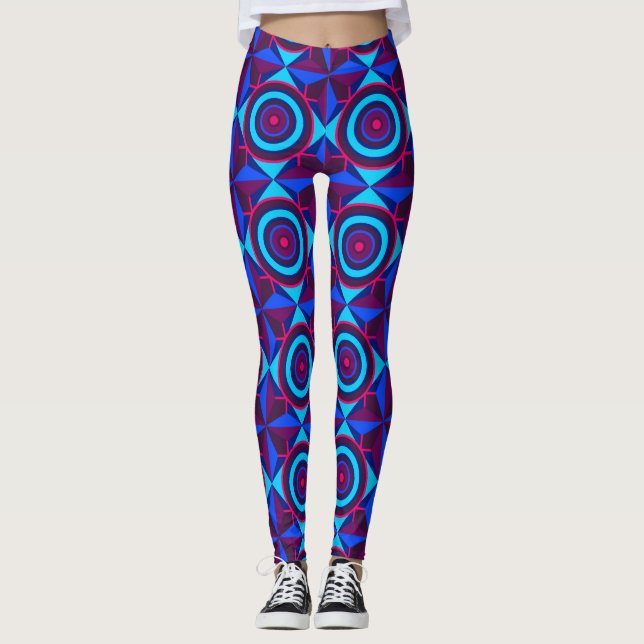 Kaleidoskop Leggings (Vorderseite)