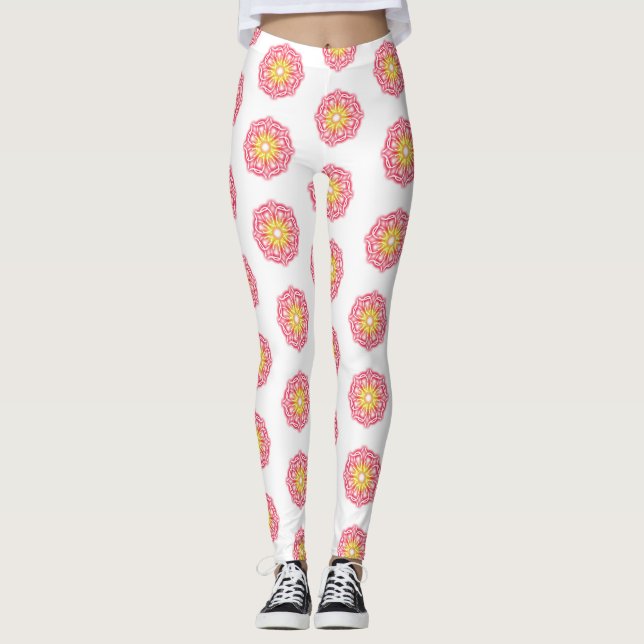 Kaleidoskop Leggings (Vorderseite)