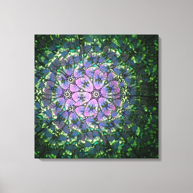Kaleidoskop-Leinwand #2 Leinwanddruck (Vorderseite)