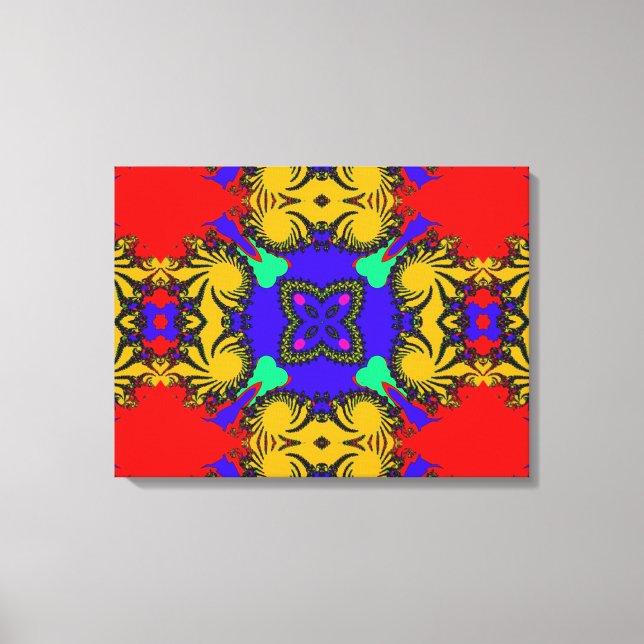 Kaleidoskop Leinwanddruck (Vorderseite)