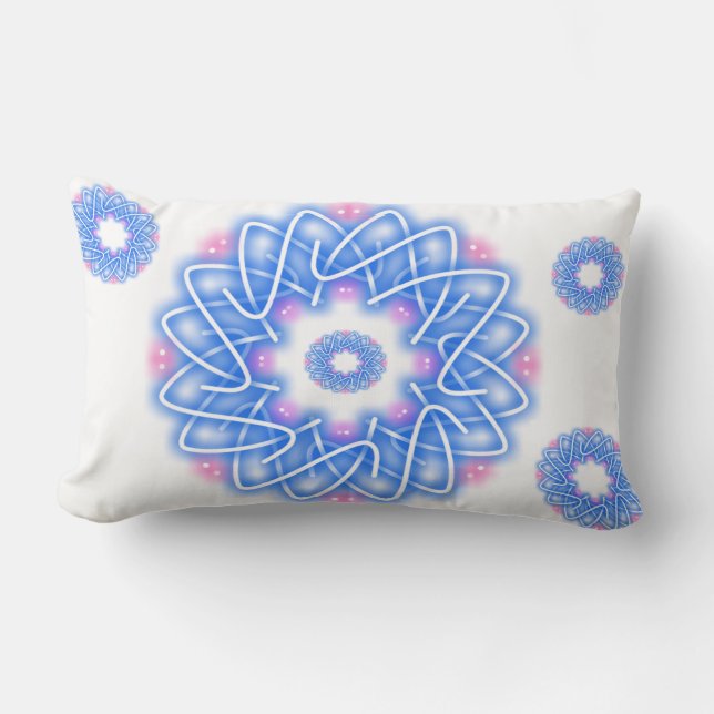 Kaleidoskop Lendenkissen (Vorderseite)