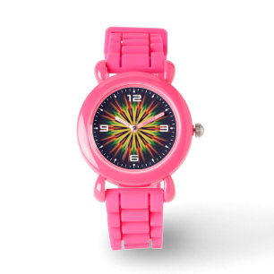 Kaleidoskop Mandala Blume-21855 Armbanduhr