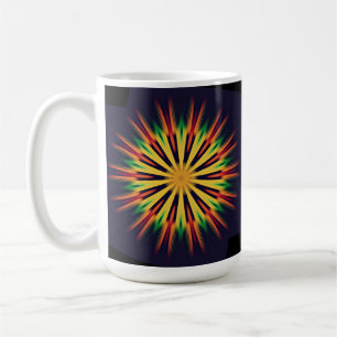 Kaleidoskop Mandala Blume-21855 Kaffeetasse