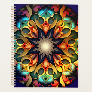 Kaleidoskop Mandala Blume Design-23091 Planer