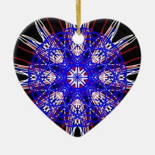 Kaleidoskop mandala kunst schwarz-weiß keramik ornament