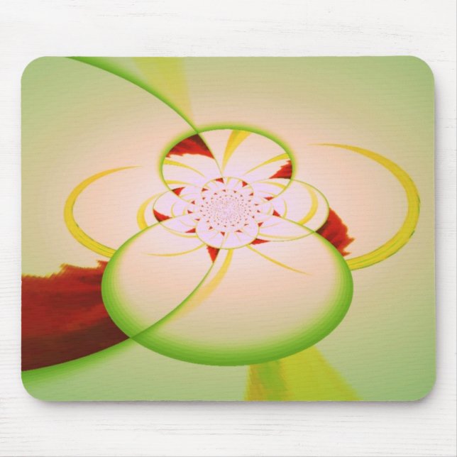 Kaleidoskop-Maus-Pad - Abstraktes Design Mousepad (Vorne)