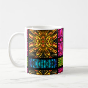 Kaleidoskop Mosaik II + Ihre Ideen Kaffeetasse