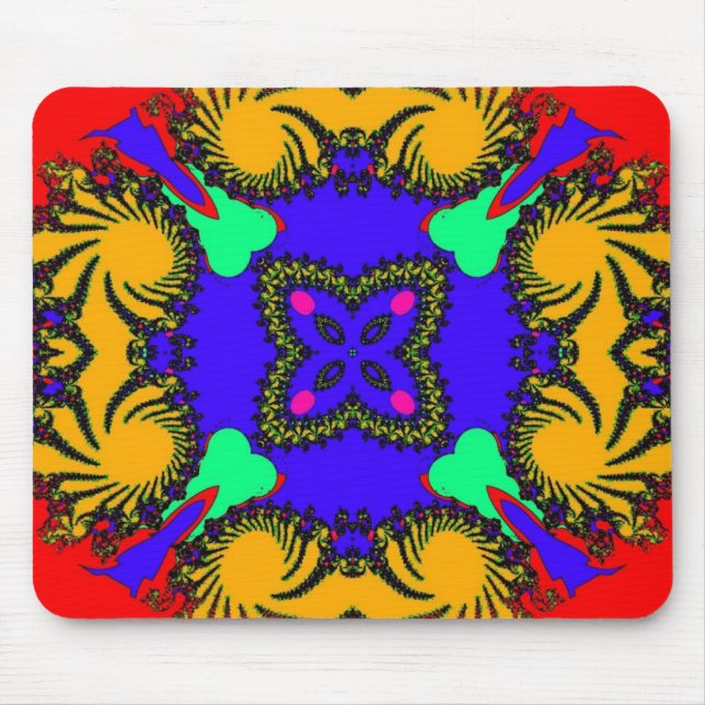 Kaleidoskop Mousepad (Vorne)