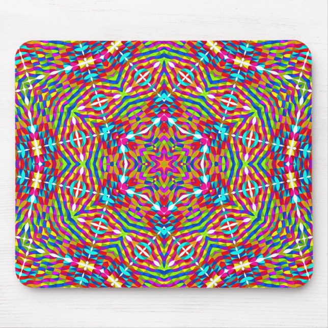 Kaleidoskop Mousepad (Vorne)