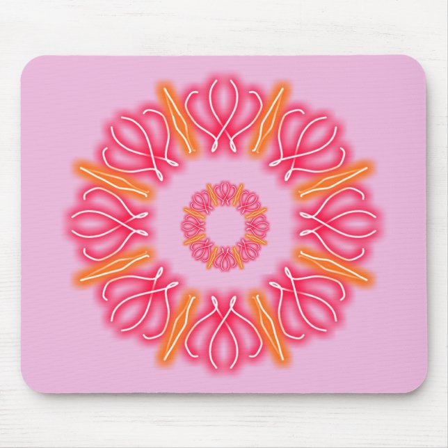 Kaleidoskop Mousepad (Vorne)