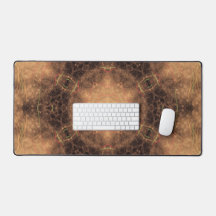 Kaleidoskop Orange Schwarzer Hintergrund