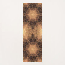 Kaleidoskop Orange Schwarzer Hintergrund