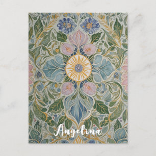 Kaleidoskop Personalisiert Postkarte