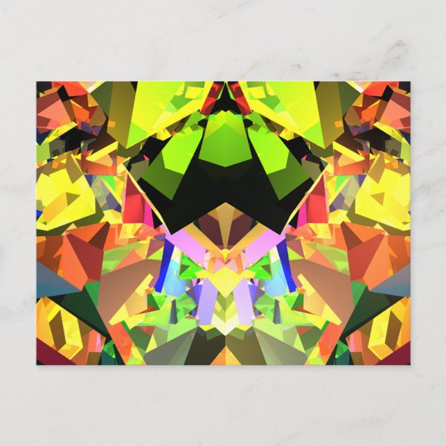 Kaleidoskop Postkarte (Vorderseite)