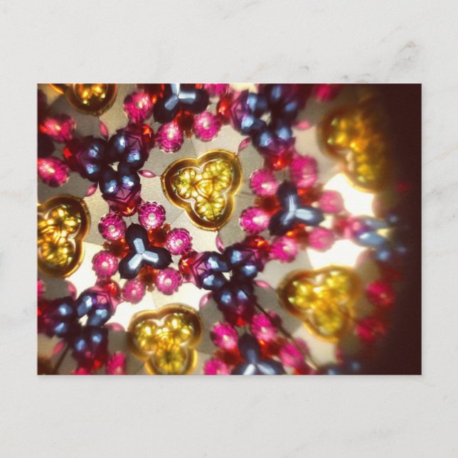 Kaleidoskop Postkarte (Vorderseite)