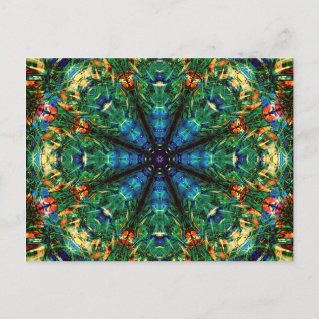 Kaleidoskop Postkarte (Vorderseite)