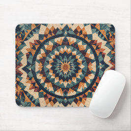Kaleidoskop Quilt Muster Mousepad