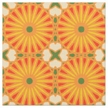 Kaleidoskop Radmuster P Grün Gelb